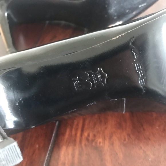 Via spiga leather peep toe heels - Picture 6 of 6